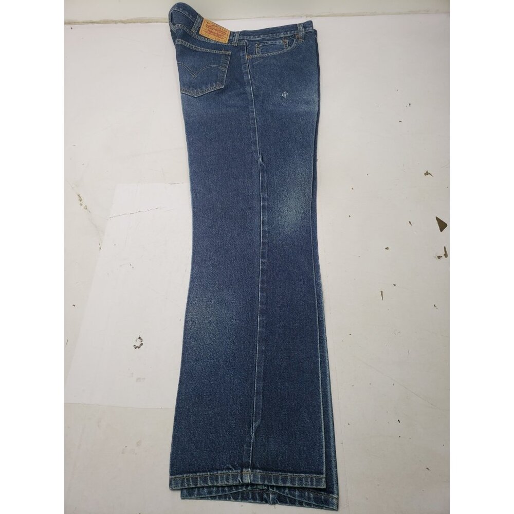 Levis Jeans Mens 505 Stretch 38x34 Classic Straight Fit 100 % Cotton